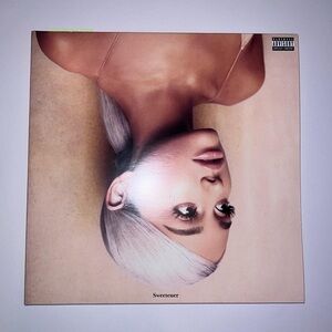 Ariana Grande Sweetener Standard Black Double LP